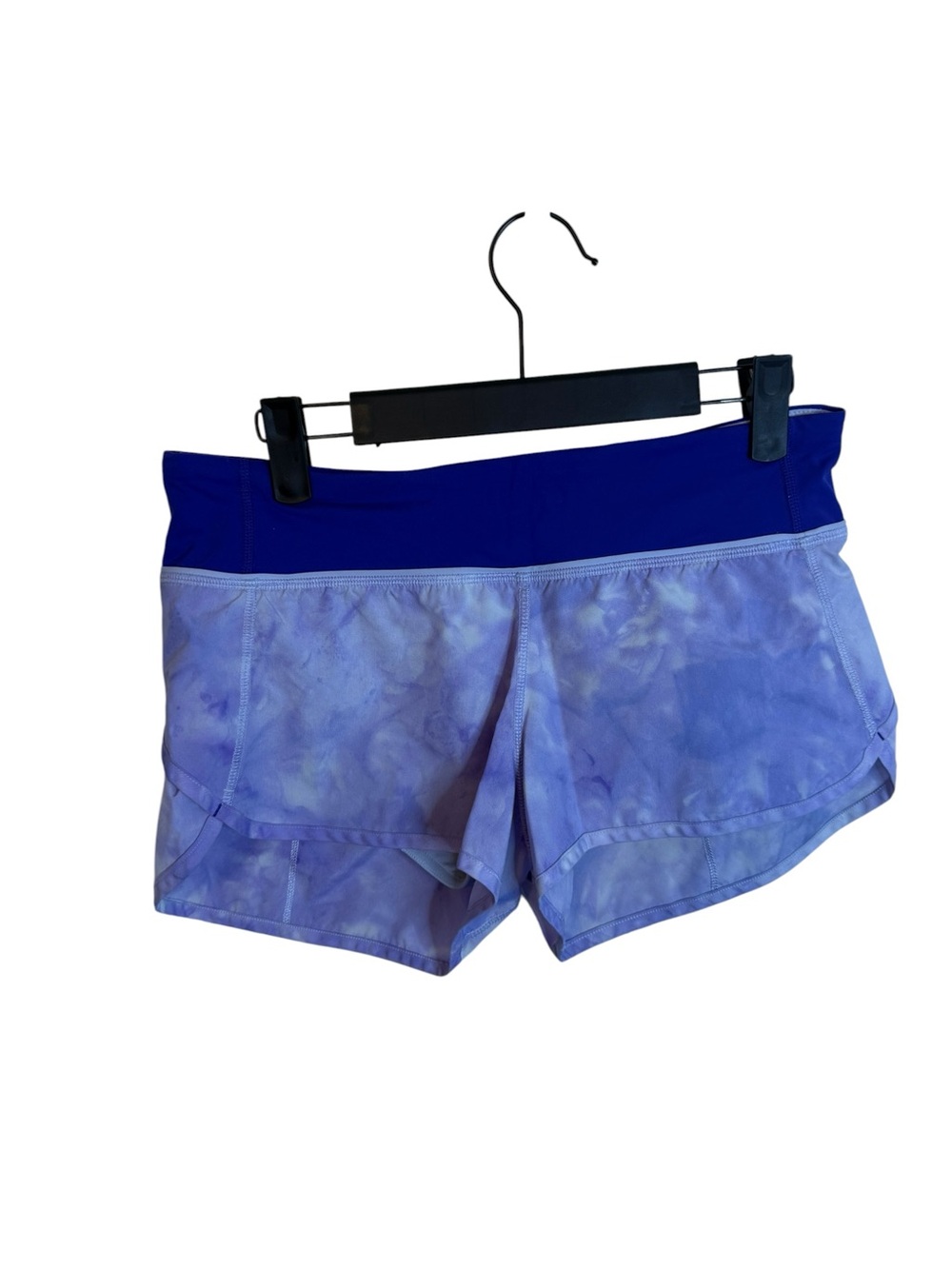 Lululemon Purple Space Dye Speed 2.4” Shorts